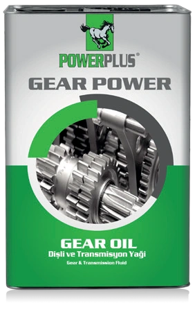 Original PowerPlus GEAR OIL SERIES EP 80W packaging