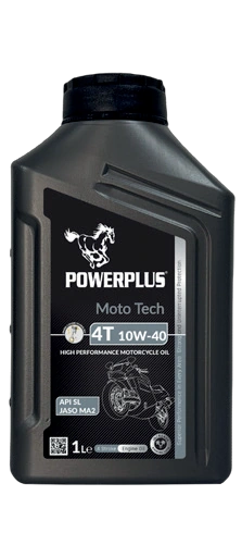 Original PowerPlus MOTORCYCLE 4T 10W-40 packaging