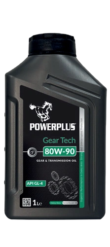 Original PowerPlus GEAR OIL SERIES EP 80W-90 packaging