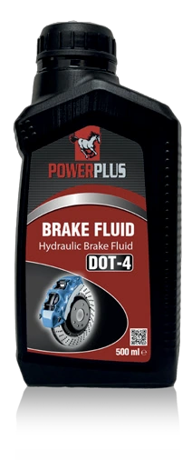 Original PowerPlus BRAKE FLUID DOT 4 packaging